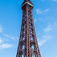 Buy canvas prints of Blackpool Tower high above the skyline by Jason Wells