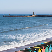 Buy canvas prints of Surfer exiting the water at Whitby by Jason Wells