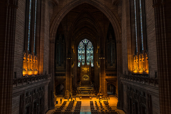 Anglican Cathedral in Liverpool Picture Board by Jason Wells