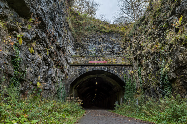 Litton Tunnel entrance Picture Board by Jason Wells