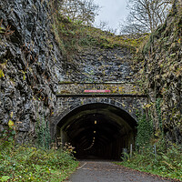 Buy canvas prints of Litton Tunnel entrance by Jason Wells