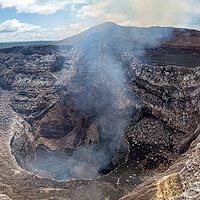 Buy canvas prints of Masaya Volcano panorama by Jason Wells