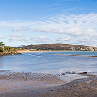 Buy canvas prints of River Soch estuary panorama by Jason Wells