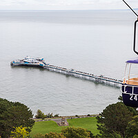 Buy canvas prints of Cable car going up the Great Orme by Jason Wells