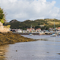 Buy canvas prints of Boats in the mouth of Conwy Bay by Jason Wells