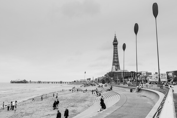 Dart sculptures on the Blackpool skyline Picture Board by Jason Wells