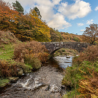 Buy canvas prints of River Dane flowing to Three Shires Head by Jason Wells