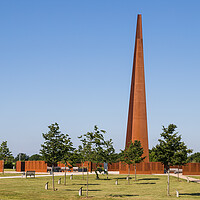 Buy canvas prints of Memorial Spire at the International Bomber Command Centre by Jason Wells