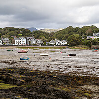 Buy canvas prints of Low tide at Borth-y-Gest by Jason Wells