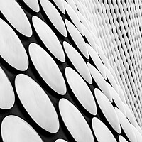 Buy canvas prints of Layers of discs surround the Selfridges Building by Jason Wells
