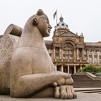 Buy canvas prints of Guardian statue in Victoria Square by Jason Wells