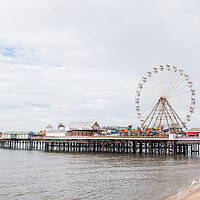 Buy canvas prints of Blackpool Central Pier by Jason Wells