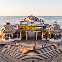 Buy canvas prints of Cromer Pier before sunset by Jason Wells