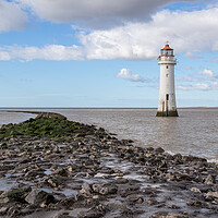 Buy canvas prints of New Brighton Lighthouse by Jason Wells