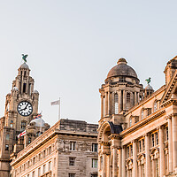 Buy canvas prints of Liverpool skyline panorama by Jason Wells