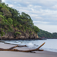 Buy canvas prints of Rugged coastline of Guanacaste by Jason Wells