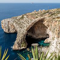 Buy canvas prints of Blue Grotto cave by Jason Wells