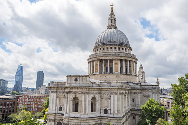 St Pauls Cathedral Picture Board by Jason Wells