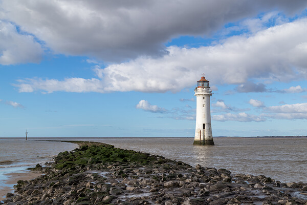 Perch Rock Lighthouse Picture Board by Jason Wells