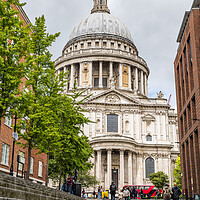 Buy canvas prints of St Pauls from Sermon Lane by Jason Wells