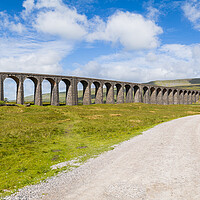 Buy canvas prints of Pathway to Ribblehead Viaduct by Jason Wells