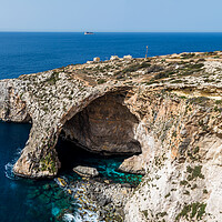 Buy canvas prints of Blue Grotto cavern by Jason Wells