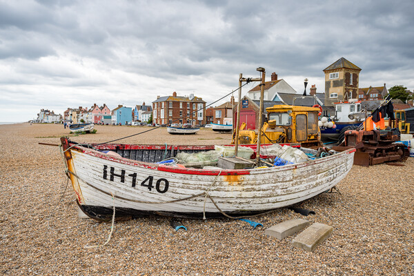 Colours of Aldeburgh Beach Picture Board by Jason Wells