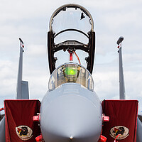 Buy canvas prints of USAFE F-15E Strike Eagle by Jason Wells