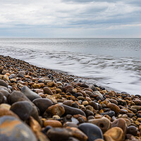 Buy canvas prints of Aldeburgh Beach at low tide by Jason Wells