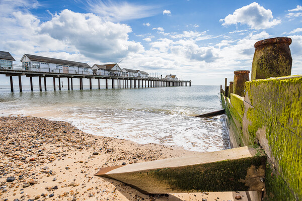 Southwold Pier and seascape Picture Board by Jason Wells