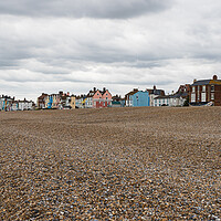 Buy canvas prints of Aldeburgh seafront over the shingle by Jason Wells