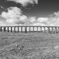 Buy canvas prints of Ribblehead Viaduct panorama by Jason Wells