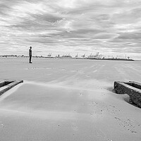 Buy canvas prints of Another Place in black and white by Jason Wells