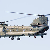 Buy canvas prints of Chinook HC.4/6A displaying by Jason Wells