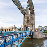 Buy canvas prints of Tower Bridge over the River Thames by Jason Wells