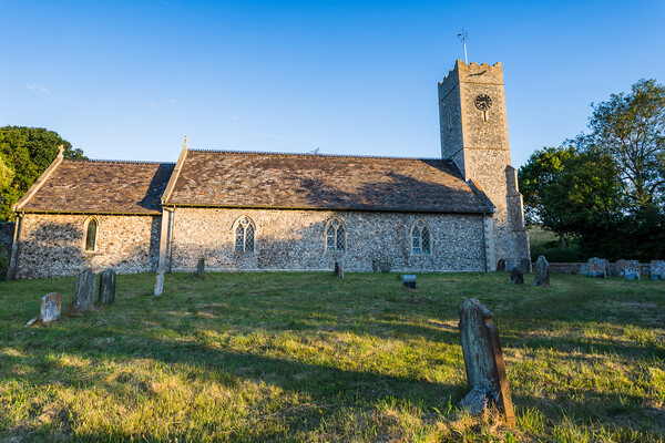St James Church in Dunwich Picture Board by Jason Wells