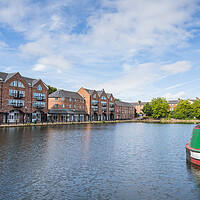 Buy canvas prints of Narrow boat in Ellesmere Port by Jason Wells