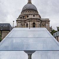 Buy canvas prints of Reflection of St Pauls by Jason Wells