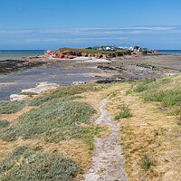 Buy canvas prints of Facing Hilbre Island by Jason Wells