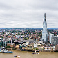 Buy canvas prints of The Shard dominating the London skyline by Jason Wells