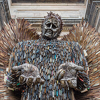 Buy canvas prints of Knife Angel empty handed by Jason Wells