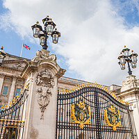 Buy canvas prints of Gates of Buckingham Palace by Jason Wells