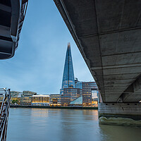 Buy canvas prints of Framing The Shard by Jason Wells