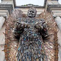 Buy canvas prints of Knife Angel standing tall by Jason Wells