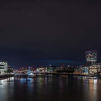 Buy canvas prints of London skyline panorama at night by Jason Wells