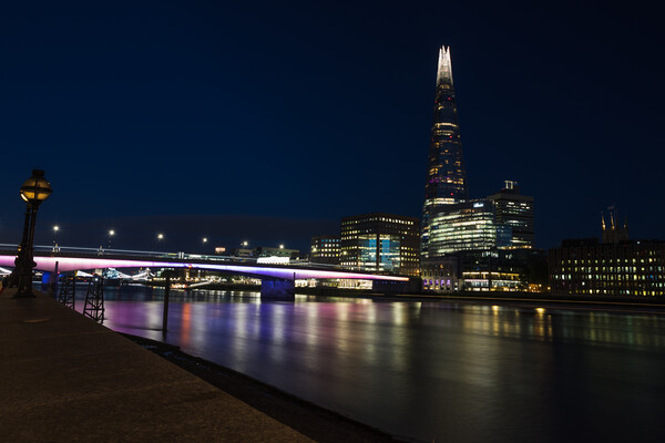 London Bridge leads towards The Shard Picture Board by Jason Wells