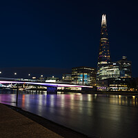 Buy canvas prints of London Bridge leads towards The Shard by Jason Wells