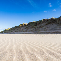 Buy canvas prints of Wavy patterns on Formby beach by Jason Wells
