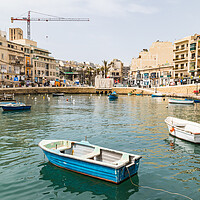 Buy canvas prints of Spinola Bay cityscape by Jason Wells