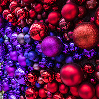 Buy canvas prints of Wall of baubles by Jason Wells